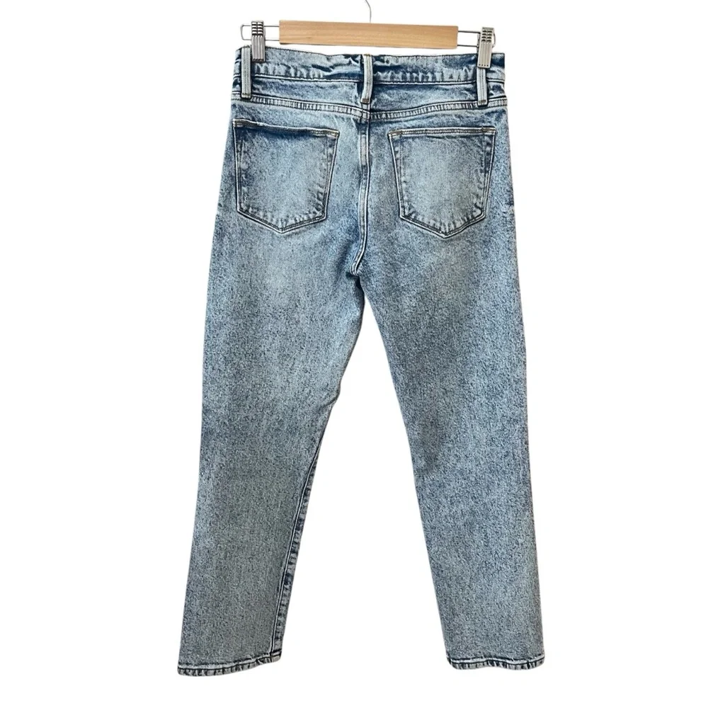 FRAME Denim Le High Straight Lombard Wash High Rise Size 26